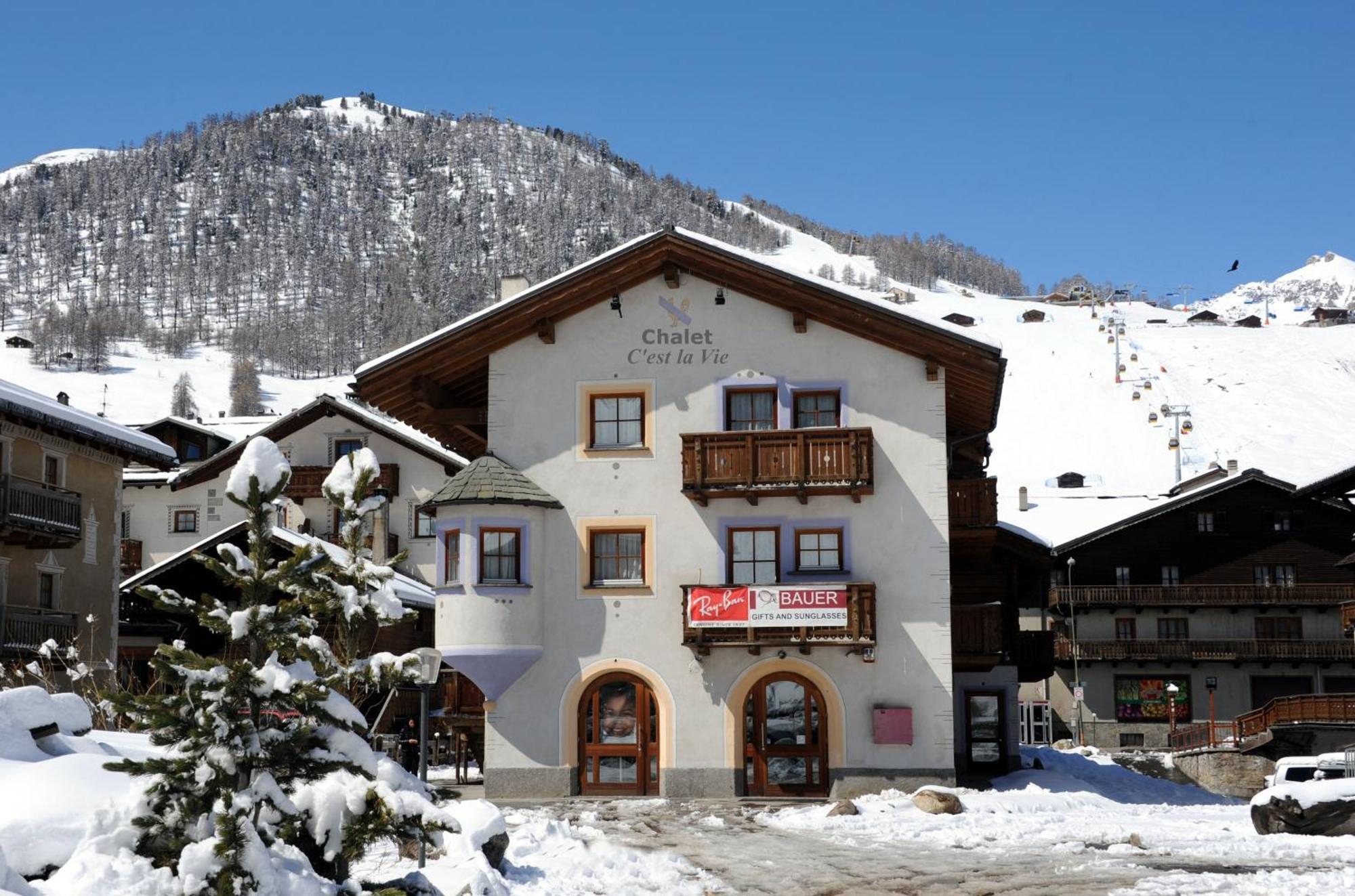 Chalet C'Est La Vie Livigno Exteriör bild